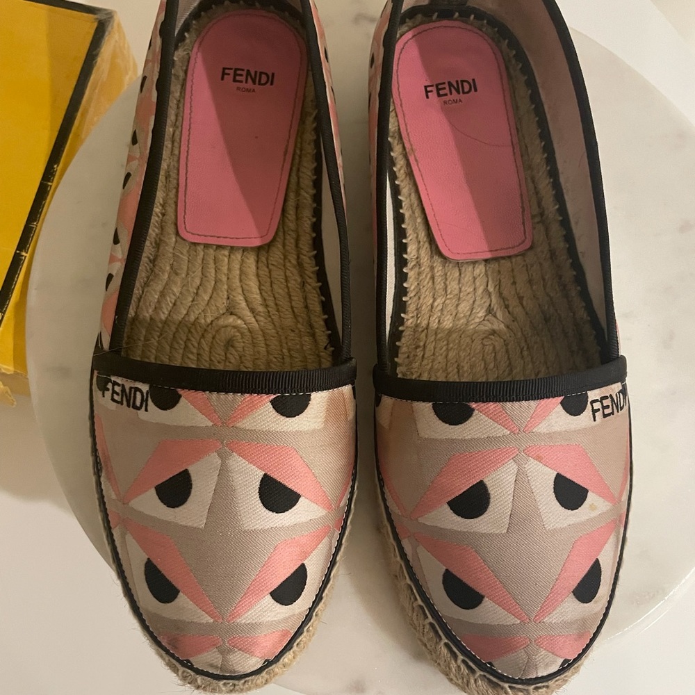 FENDI MONSTER ESPADRILLES